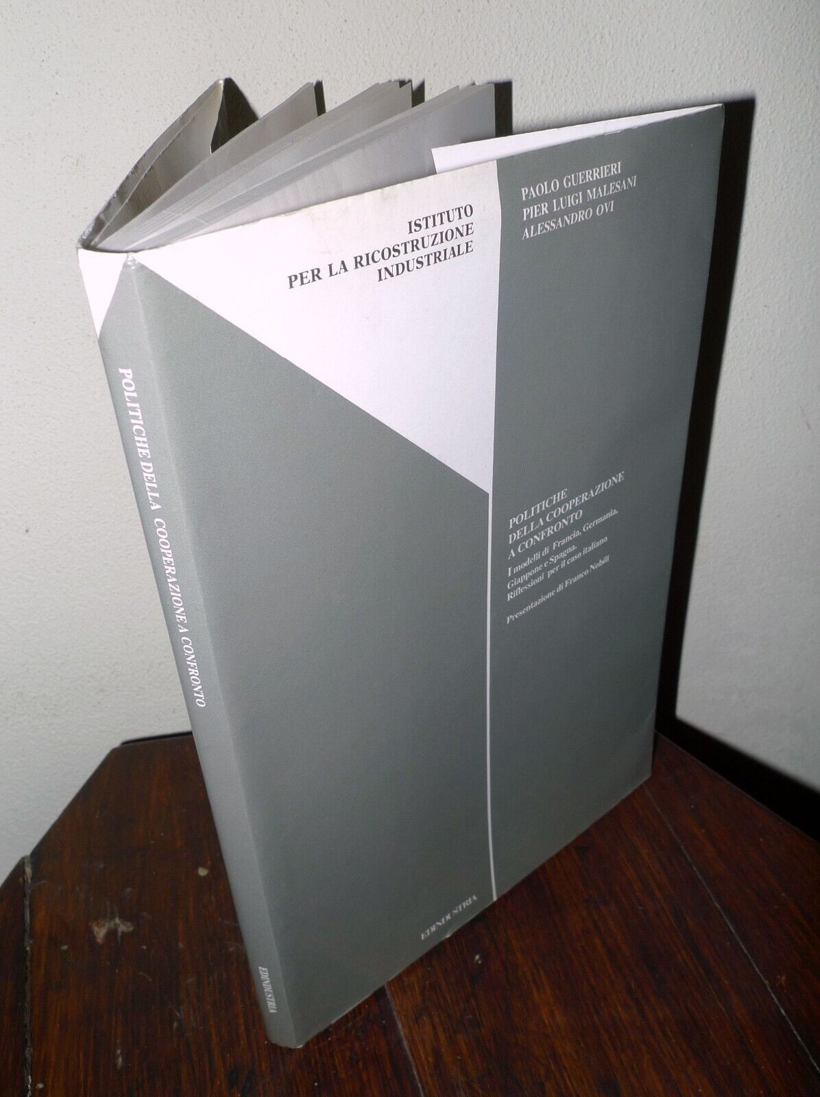 Guerrieri,POLITICHE DELLA COOPERAZIONE A CONFRONTO,'92[RICOSTRUZIONE INDUSTRIALE