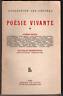 Guillaume/Silvaire,POESIE VIVANTE.Poèmes inédits,1953 Les Lettres[Borne,Bosquet