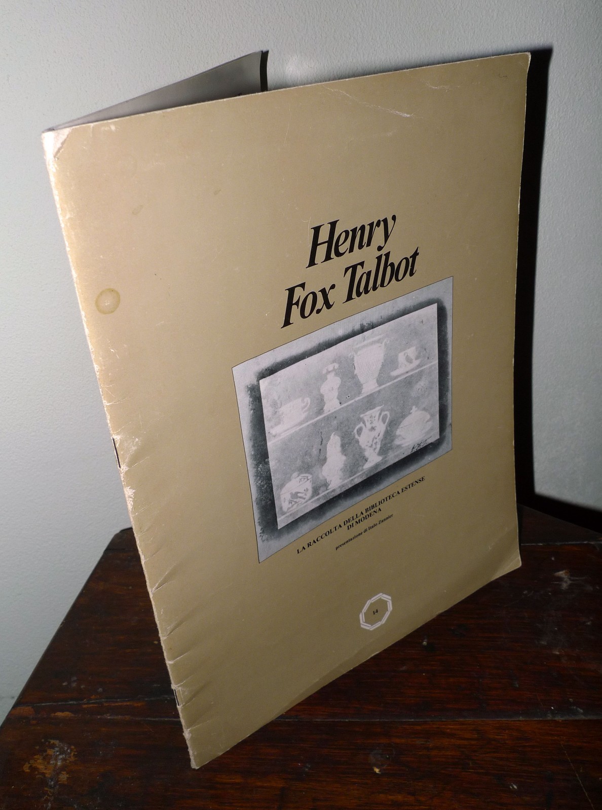 HENRY FOX TALBOT.LA RACCOLTA DELLA BIBLIOTECA ESTENSE DI MODENA,1978[FOTOGRAFIA