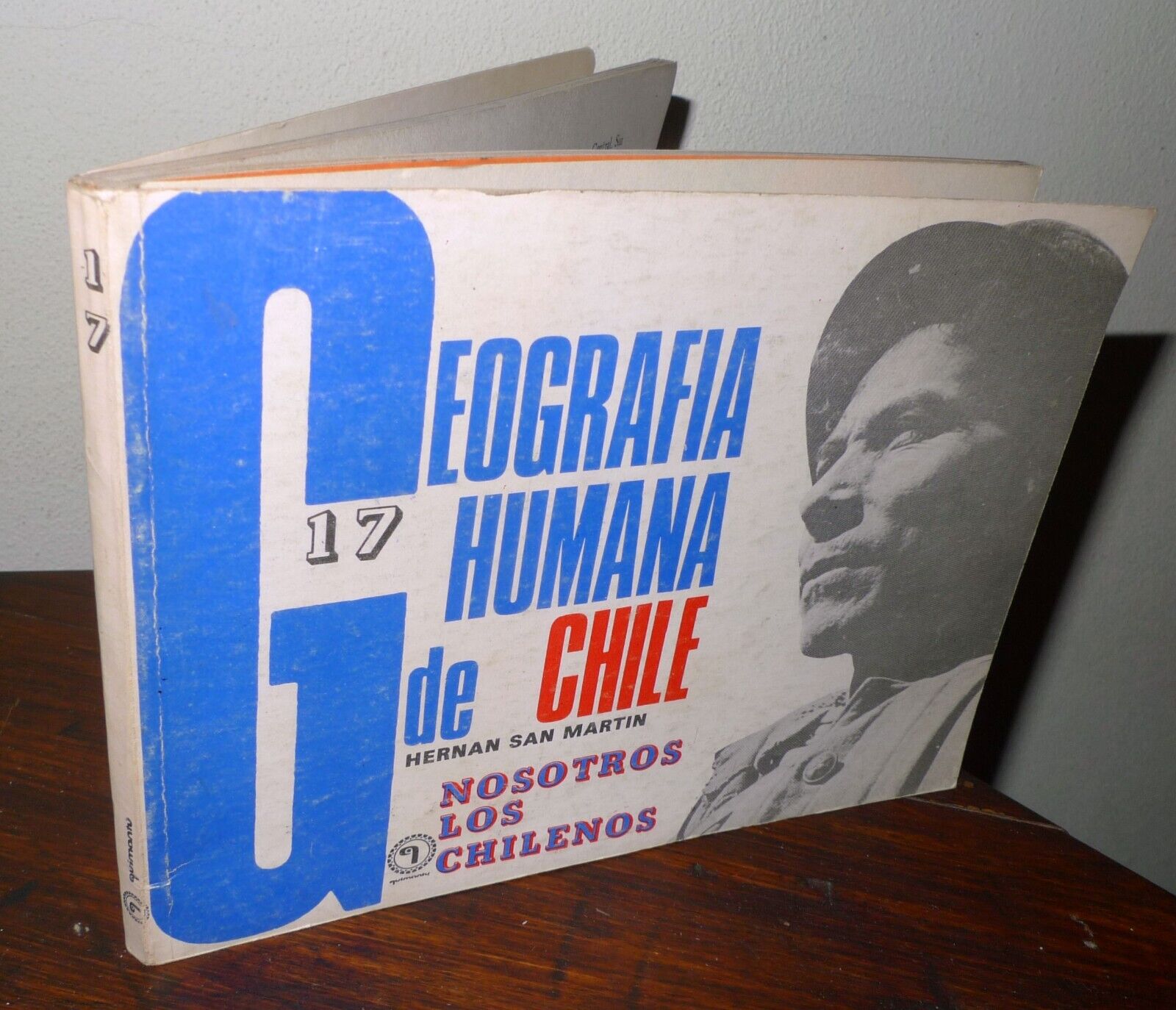 Hernan San Martin,GEOGRAFIA HUMANA DE CHILE,1972[CILE
