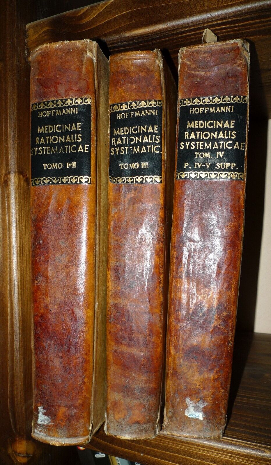 HOFFMANN,MEDICINAE RATIONALIS SYSTEMATICAE,1753,Gessari,Napoli[storia medicina