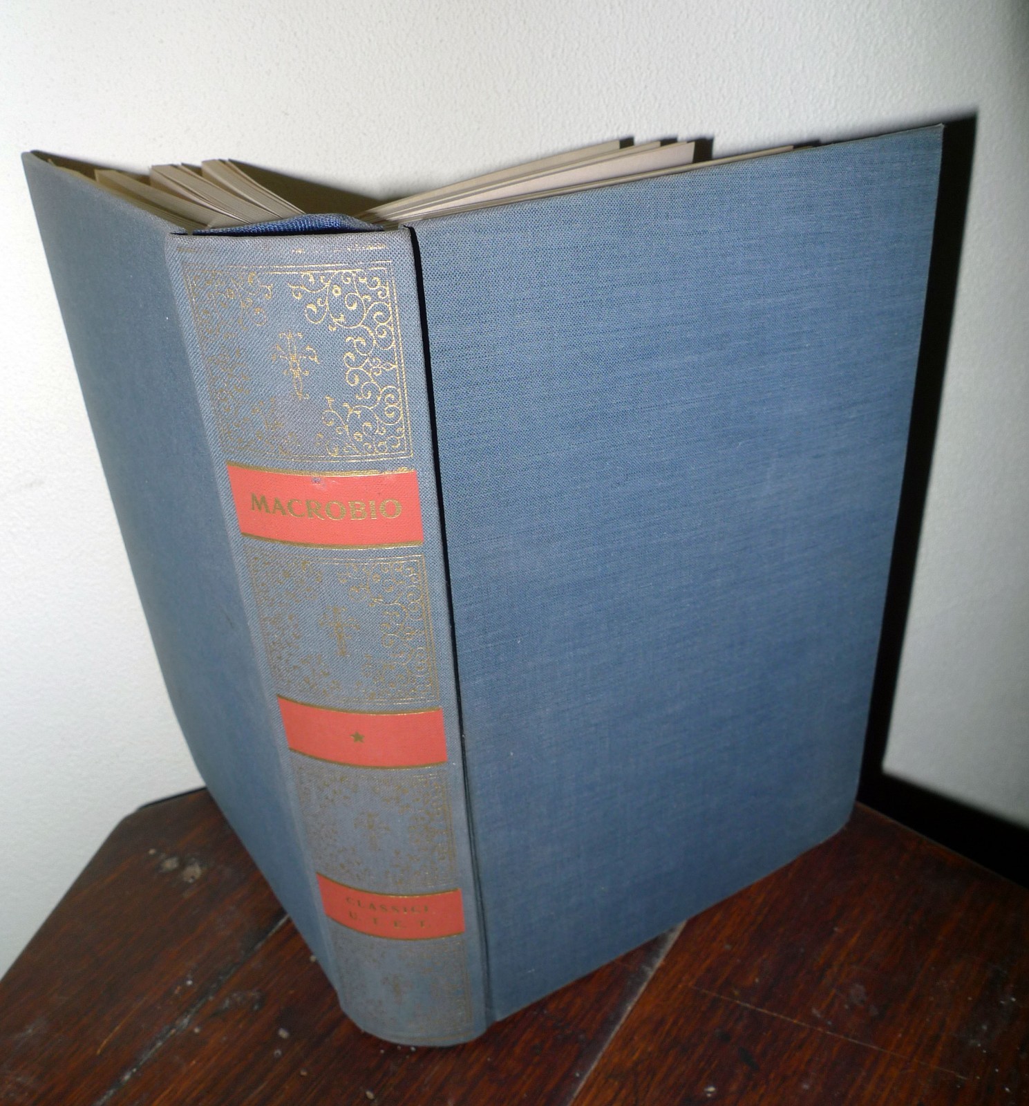 I SATURNALI DI MACROBIO TEODOSIO,1967 UTET[Marinone,CLASSICI LATINI