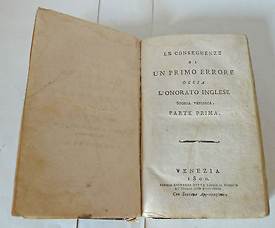 IL QUADRO DEL CUORE UMANO,tomo III,IV,1800 Venezia,Giovanni Zatta[novelle