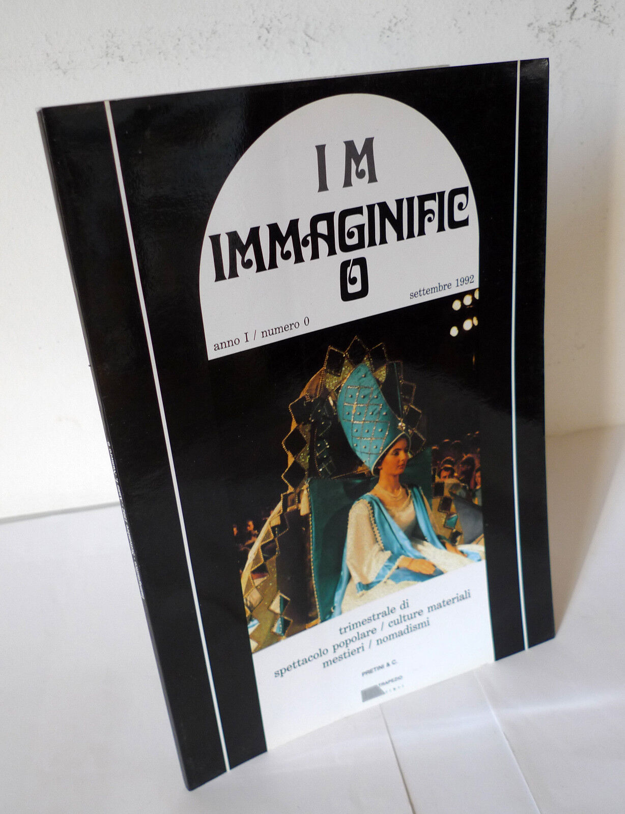 IMMAGINIFICO n.0 1992.Trimestrale di spettacolo popolare[storia,CIRCO,Pretini