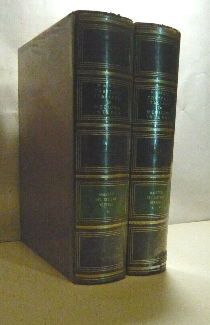 Introzzi,MALATTIE DEL SISTEMA NERVOSO 2 Voll.,1964[Trattato Medicina Interna