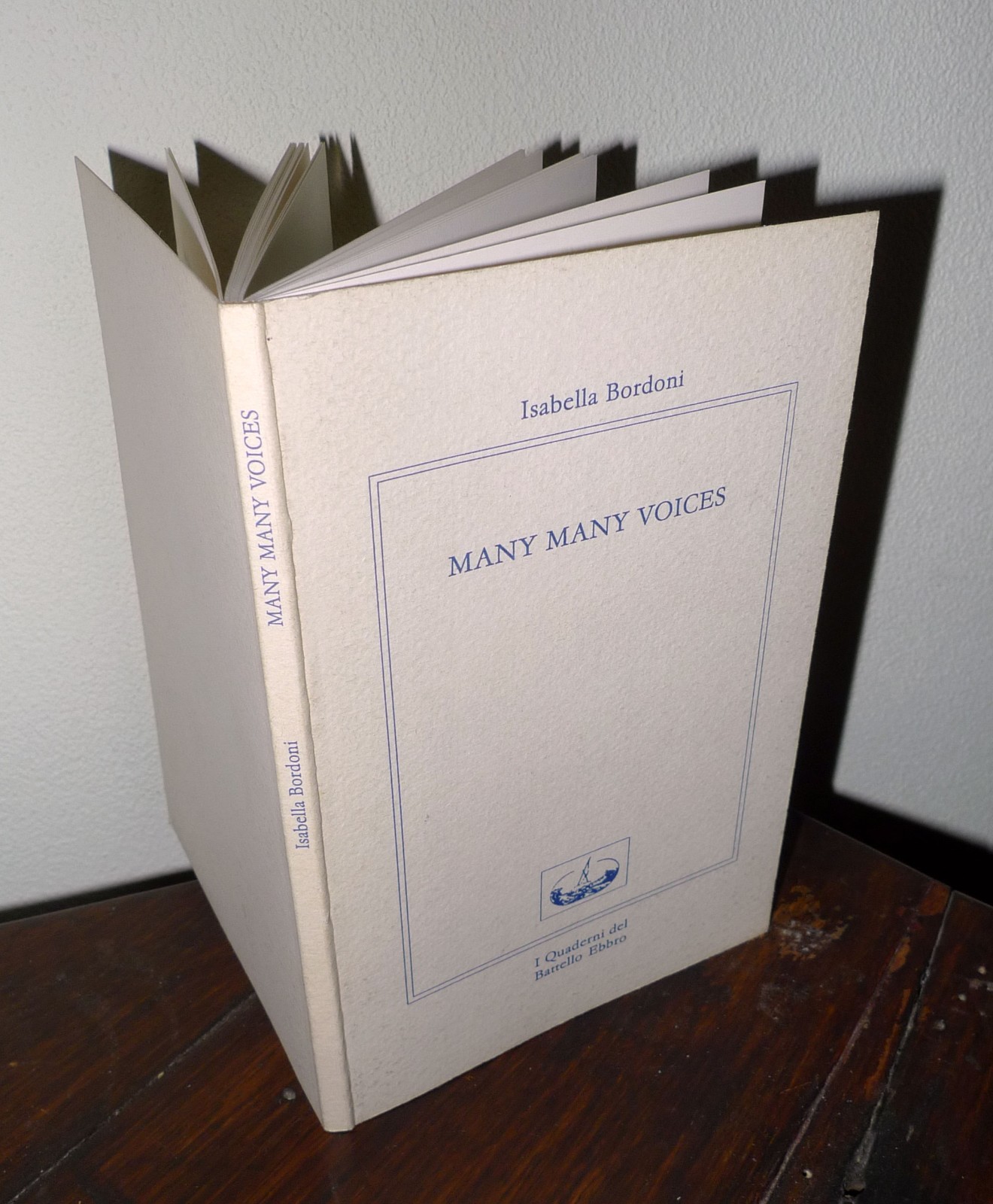 Isabella Bordoni,MANY MANY VOICES,I Quaderni del Battello Ebbro[RADIO,POESIA