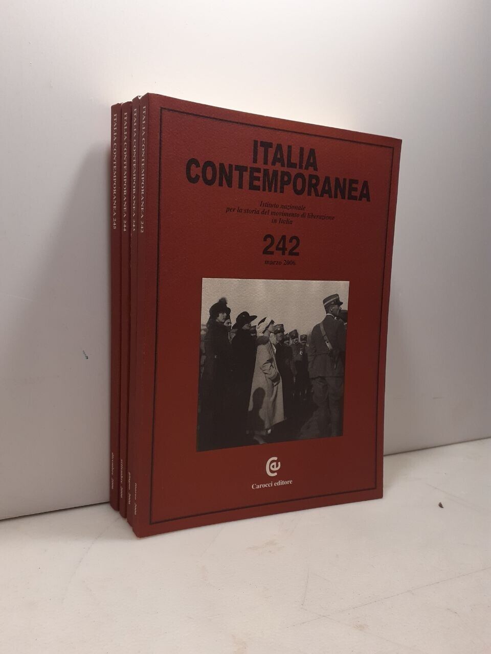 ITALIA CONTEMPORANEA 2006 completa,Carocci[movimento di liberazione in Italia