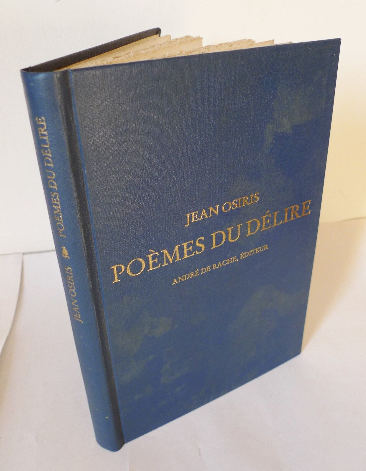 JEAN OSIRIS,POÈMES DU DÉLIRE,1982 ANDRÉ DE RACHE[poesia,illustrazioni Aldrovandi