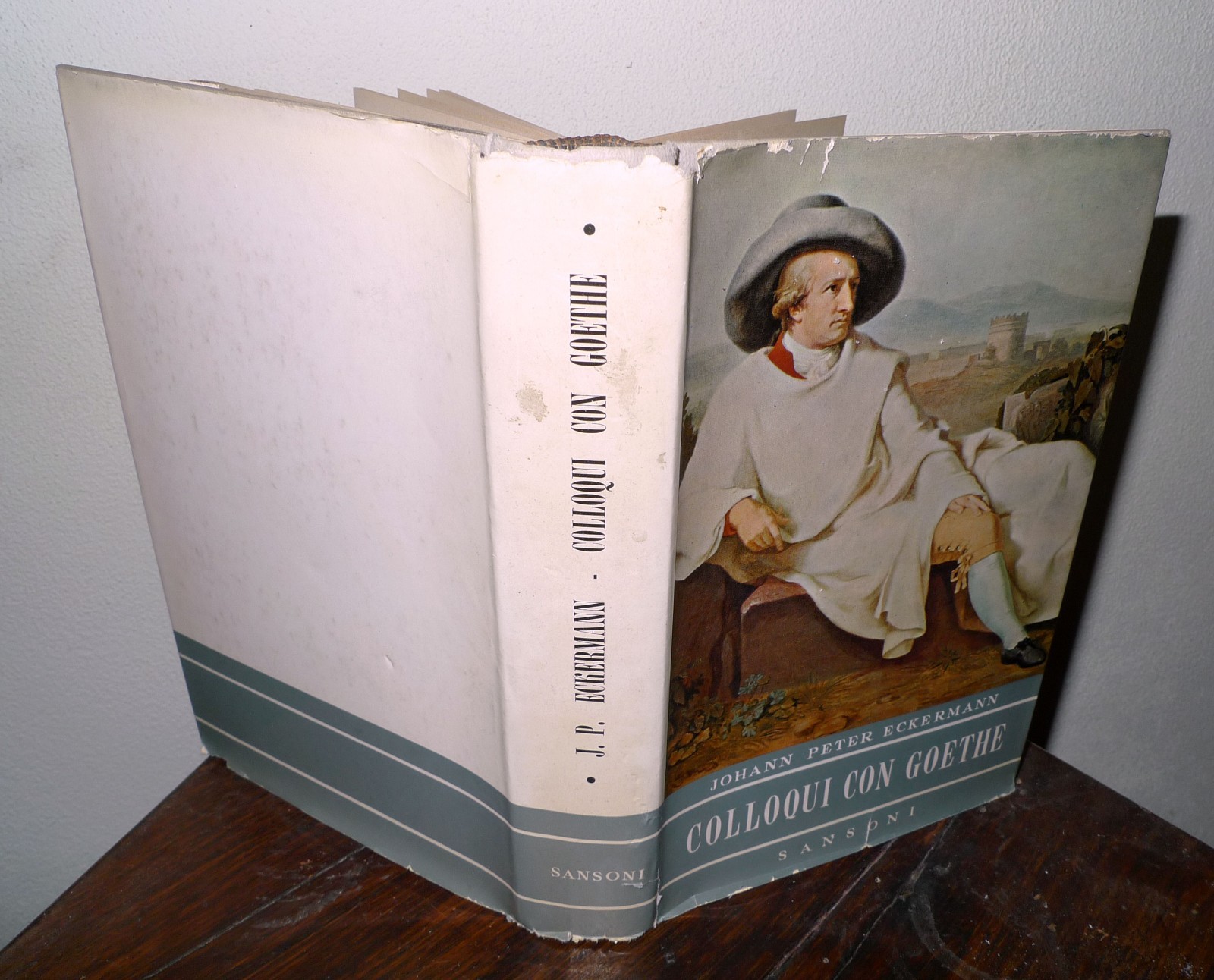 Johann P.Eckermann,COLLOQUI CON GOETHE,1947 Sansoni[critica letteraria,biografia