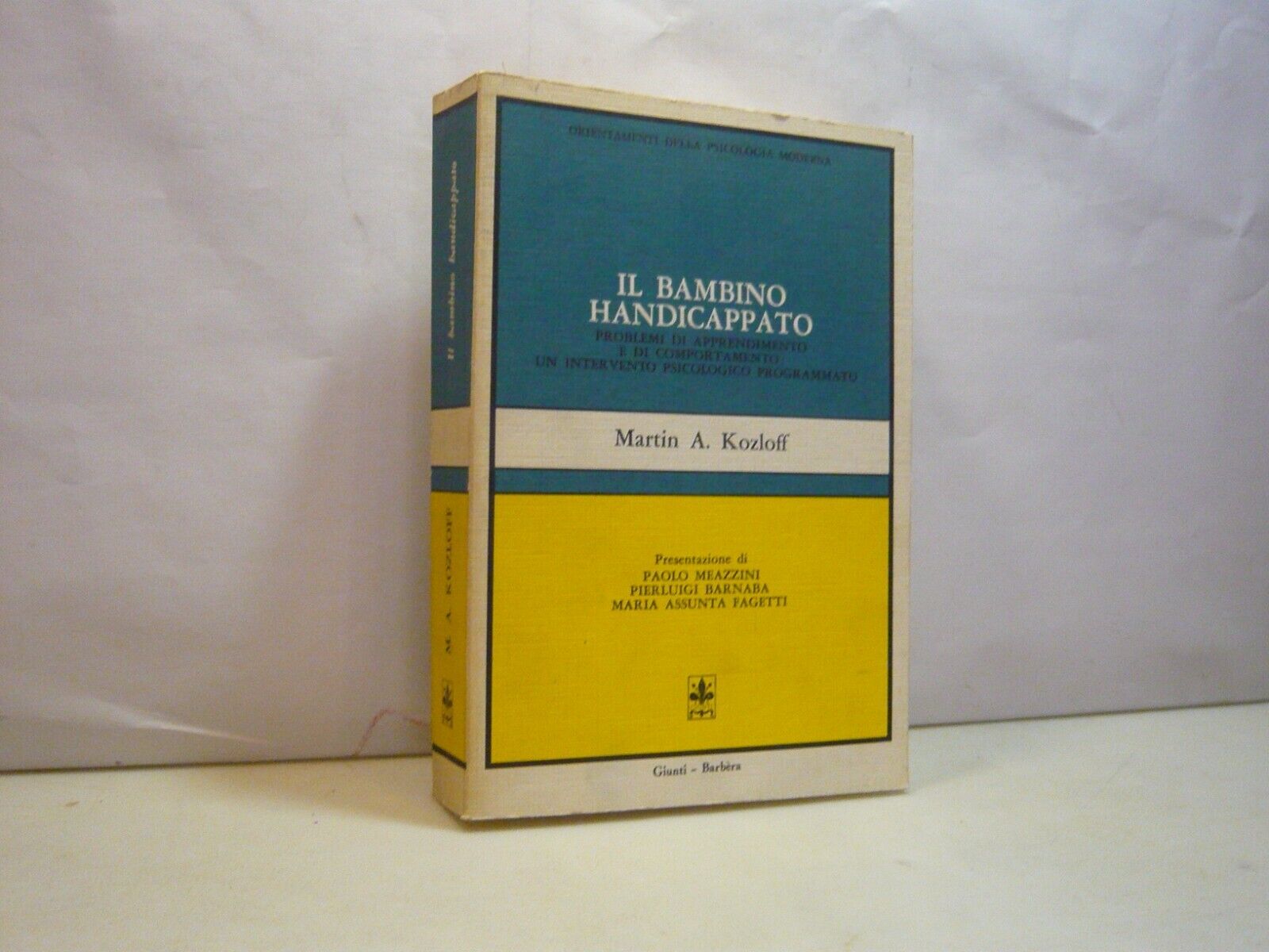 Kozloff,IL BAMBINO HANDICAPPATO,Giunti-Barbera, Firenze, 1981