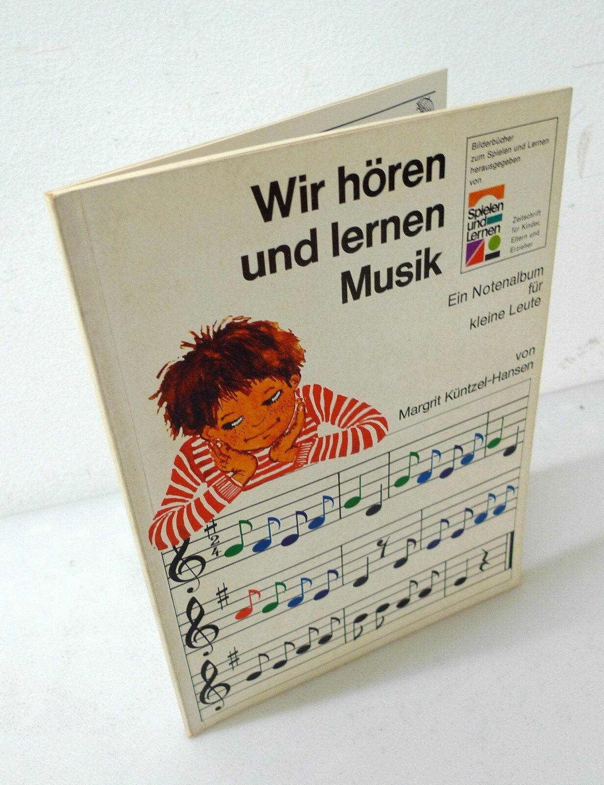 Kuntzel-Hansen,WIR HOREN UND LERNEN MUSIK,1972[corso musica,bambini,Kinder