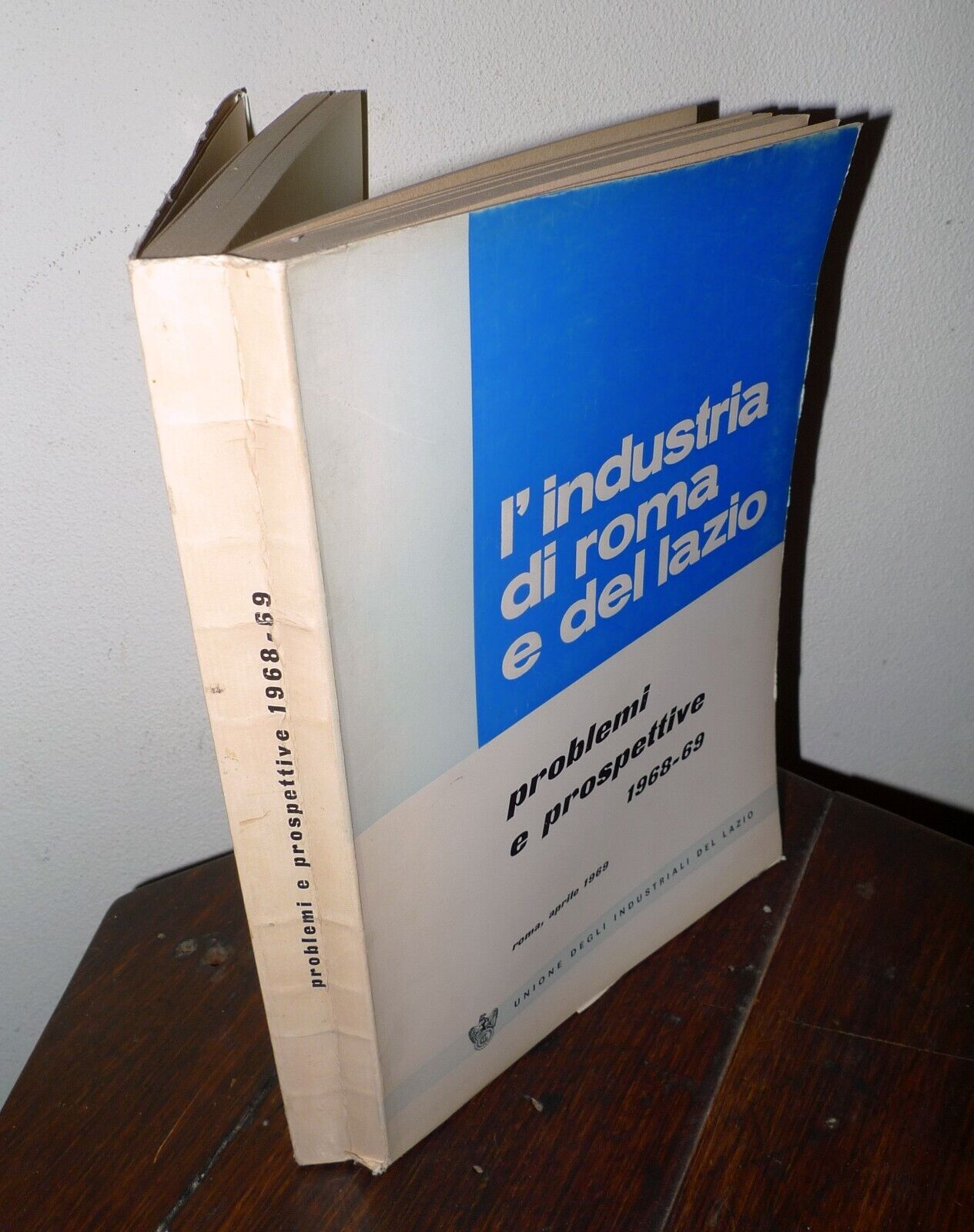 L'INDUSTRIA DI ROMA E DEL LAZIO.PROBLEMI E PROSPETTIVE 1968-69[industriali