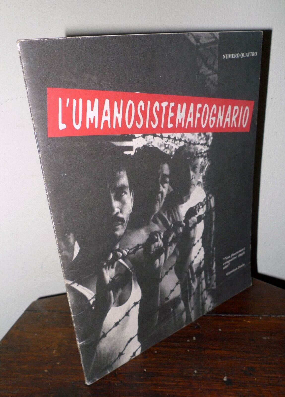L'UMANOSISTEMAFOGNARIO n.4 1995[FANZINE,Jefery Levy,Don DeLillo