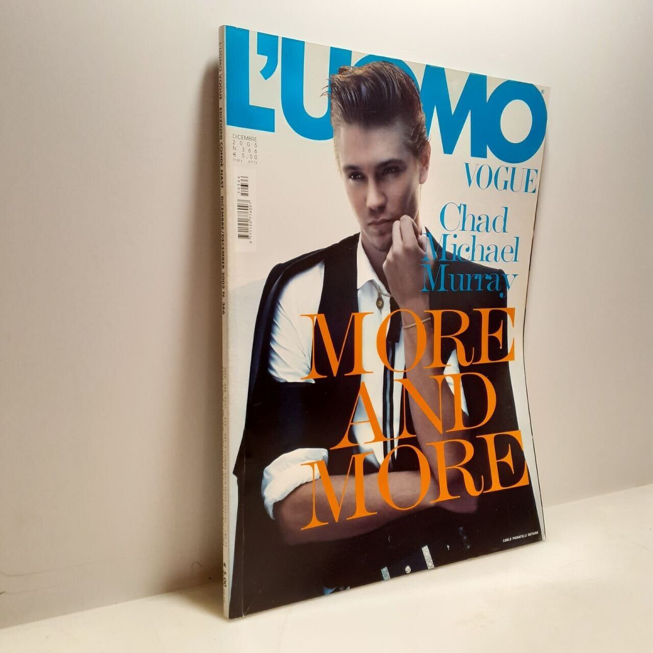 L’UOMO VOGUE n. 366 dicembre 2005 Edizioni Condé Nast S.p.A