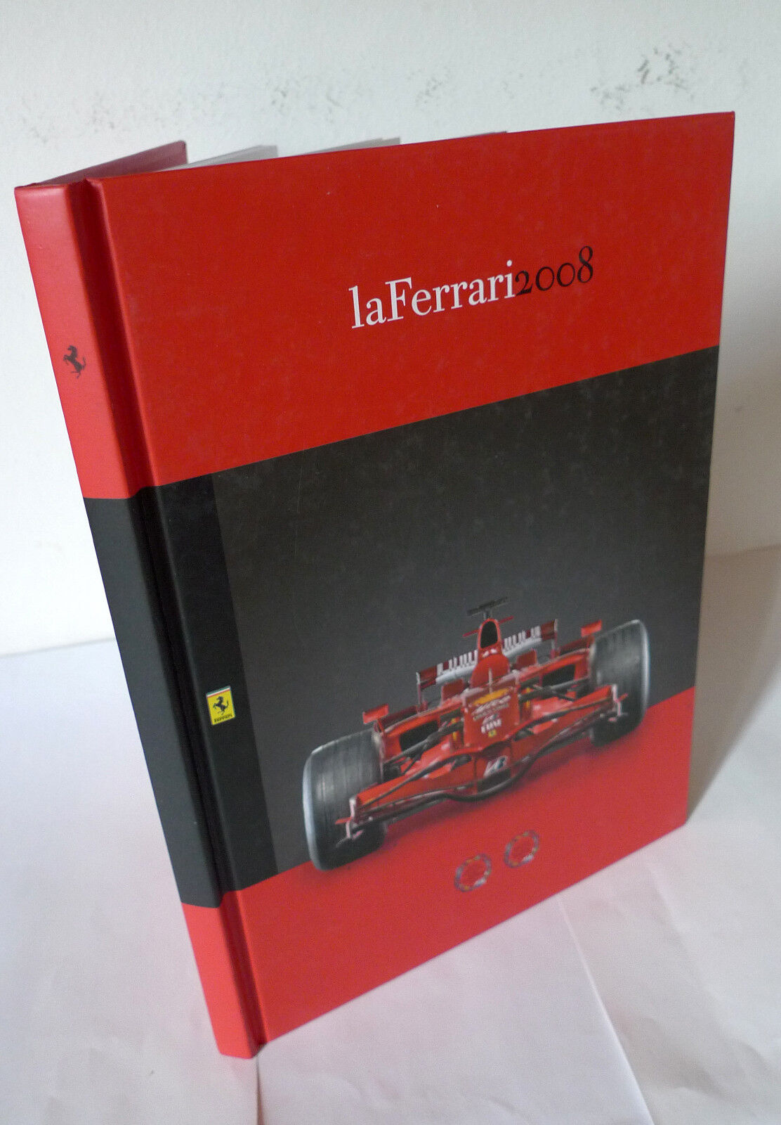 LA FERRARI 2008[brochure ufficiale,storia,automobilismo,Formula 1,Ita/English