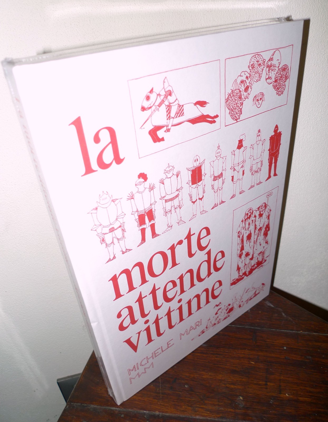 LA MORTE ATTENDE VITTIME.Tutti i fumetti di Michele Mari,Nero Ed.2019