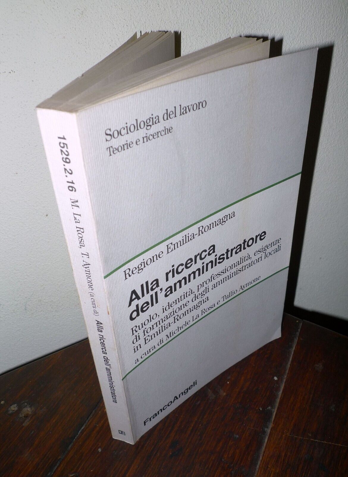 La Rosa/Aymone,ALLA RICERCA DELL'AMMINISTRATORE,1995 FrancoAngeli[Emilia Romagna