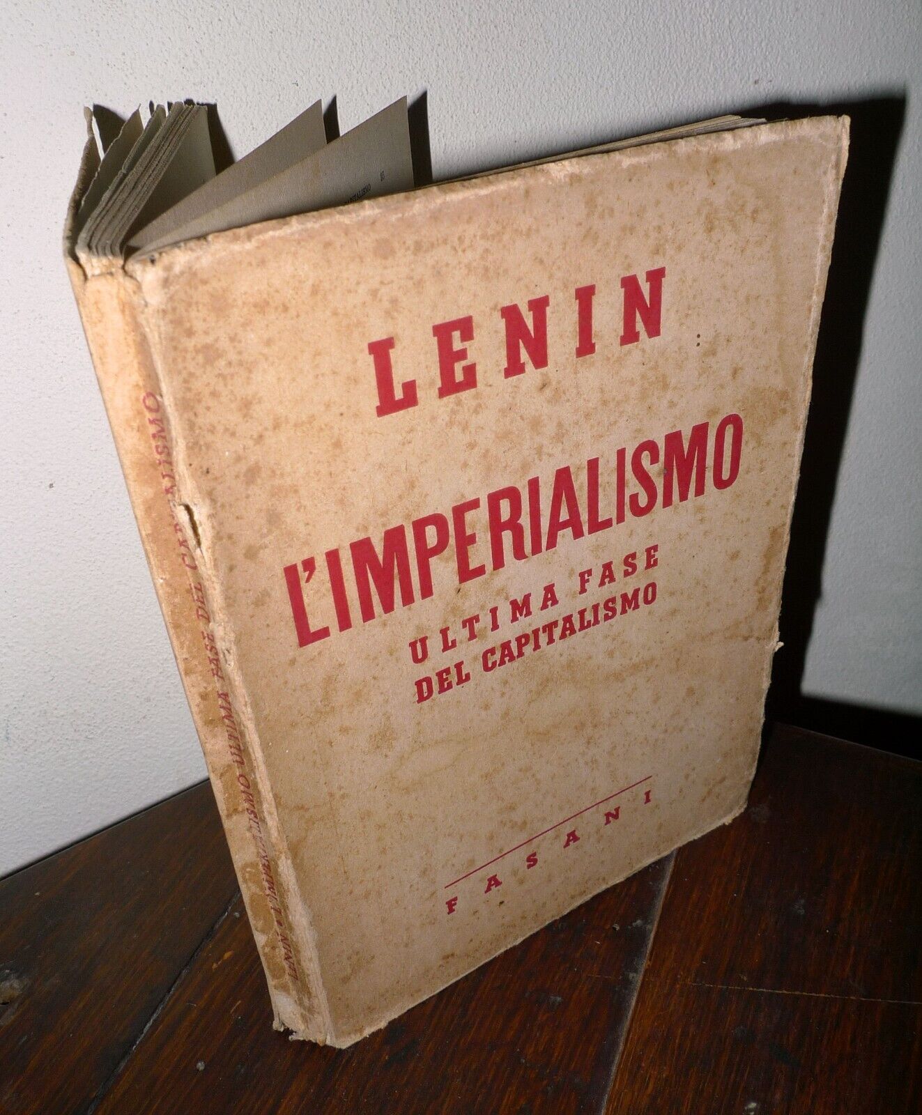 LENIN,L'IMPERIALISMO ULTIMA FASE DEL CAPITALISMO,1946 Fasani[COMUNISMO