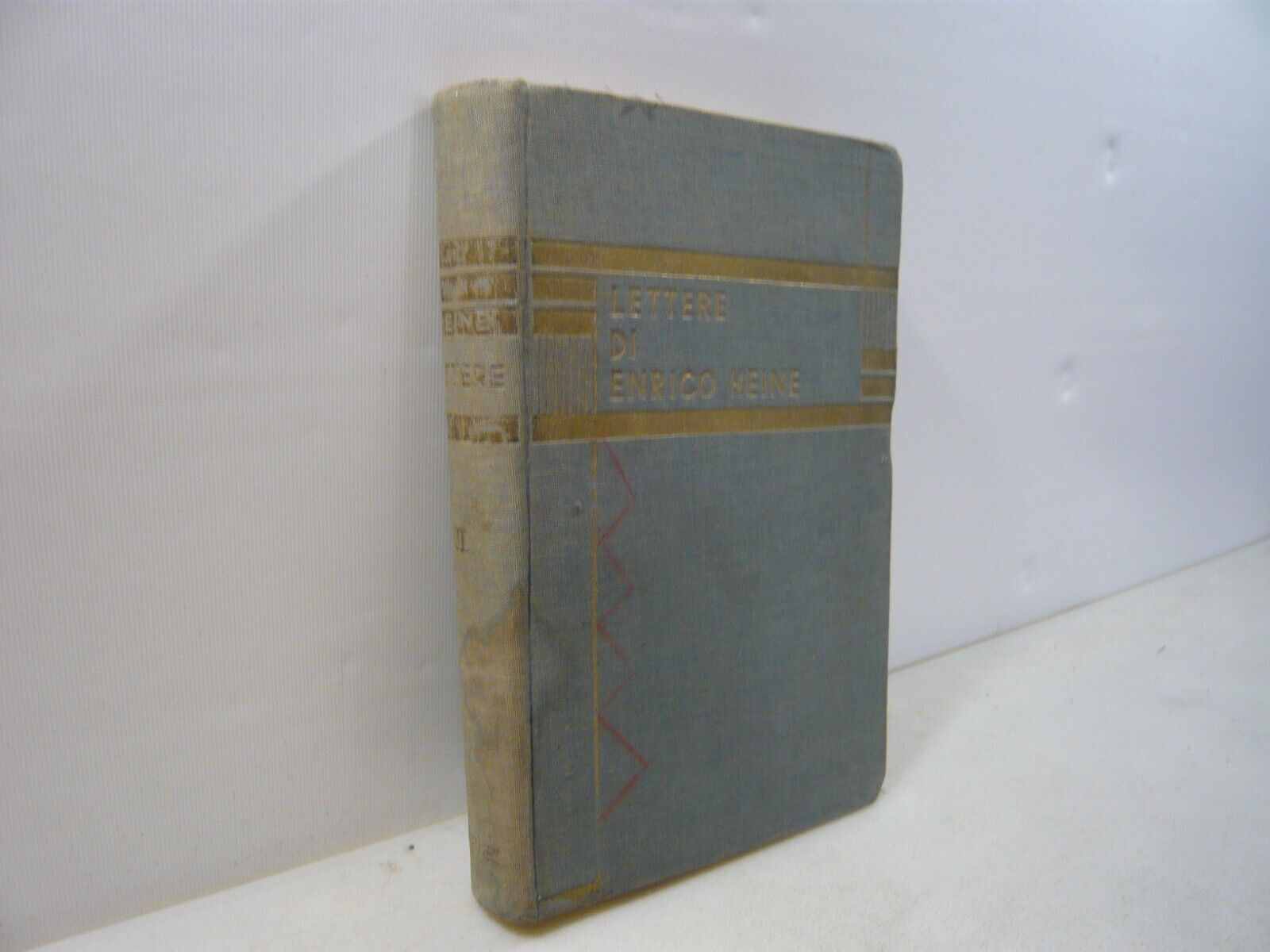 LETTERE DI ENRICO HEINE vol.2,Fratelli Treves 1933[Vittorio Trettenero