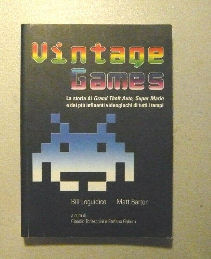 Loguidice Barton,VINTAGE GAMES,2009[Grand Theft Auto,Super Mario,videogiochi