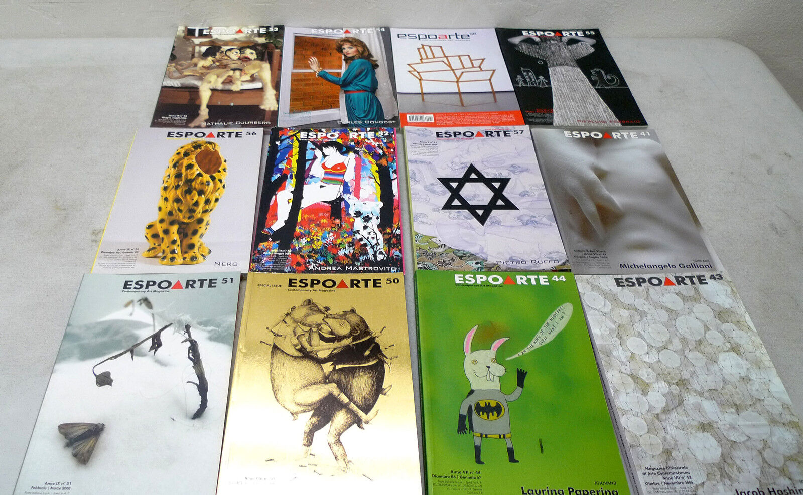 Lotto 12 ESPOARTE.Contemporary Art Magazine,2006[rivista,arte contemporanea