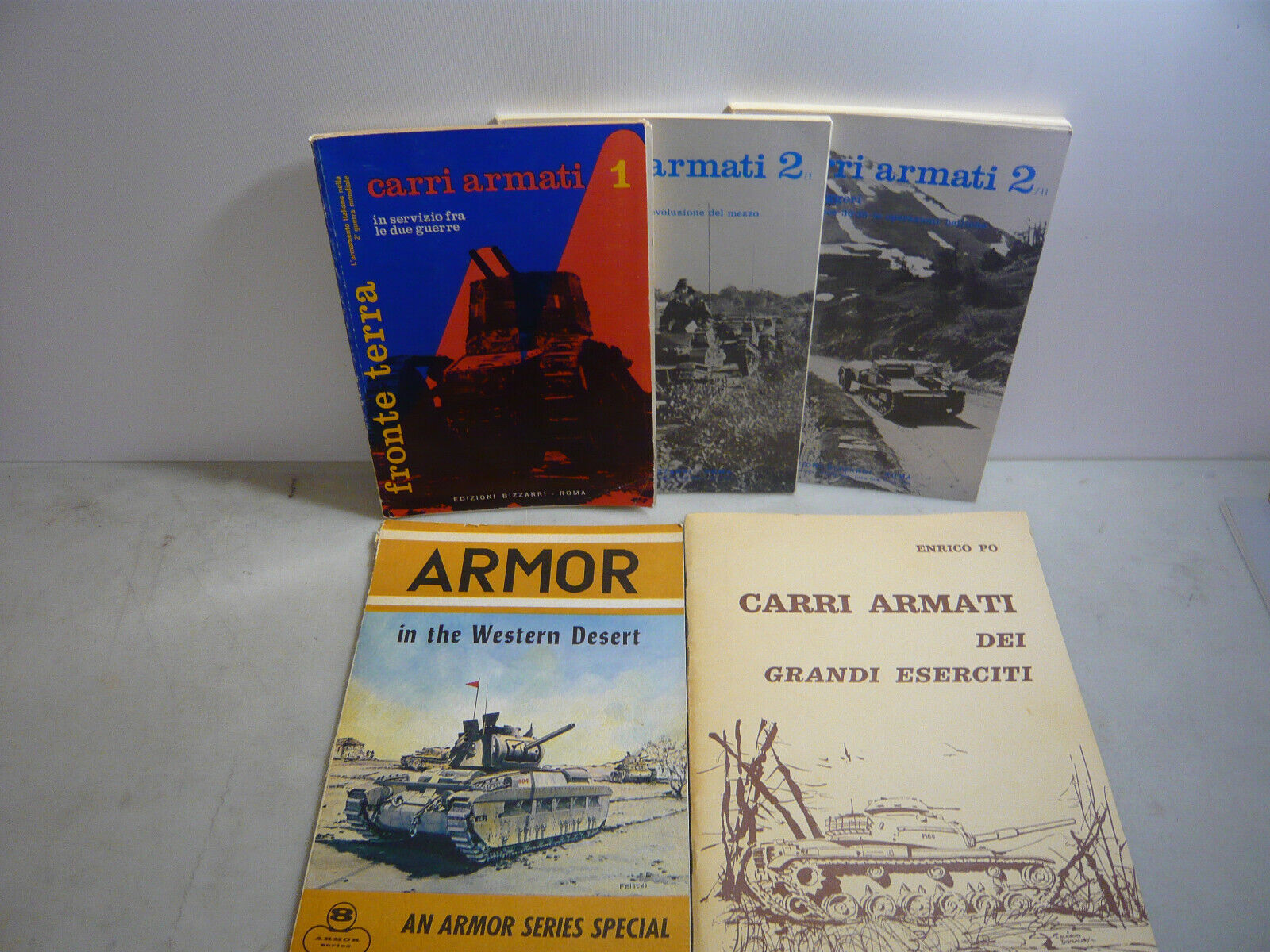 Lotto: CARRI ARMATI DEI GRANDI ESERCITI[storia militare