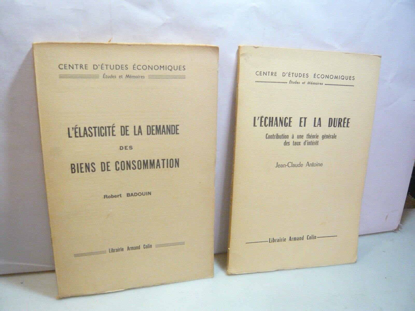 LOTTO CENTRE D’ETUDES ECONOMIQUES[Jean-Claude Antoine,Robert Badouin