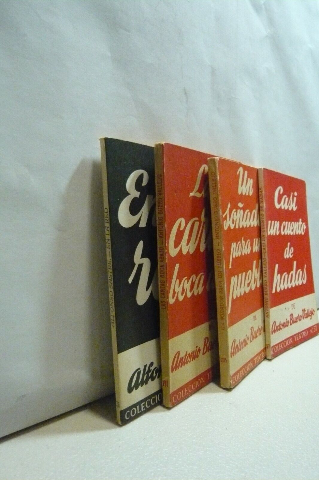 Lotto Colección Teatro:4 vol.[Antonio Buero Vallejo,Alfonso Sastre