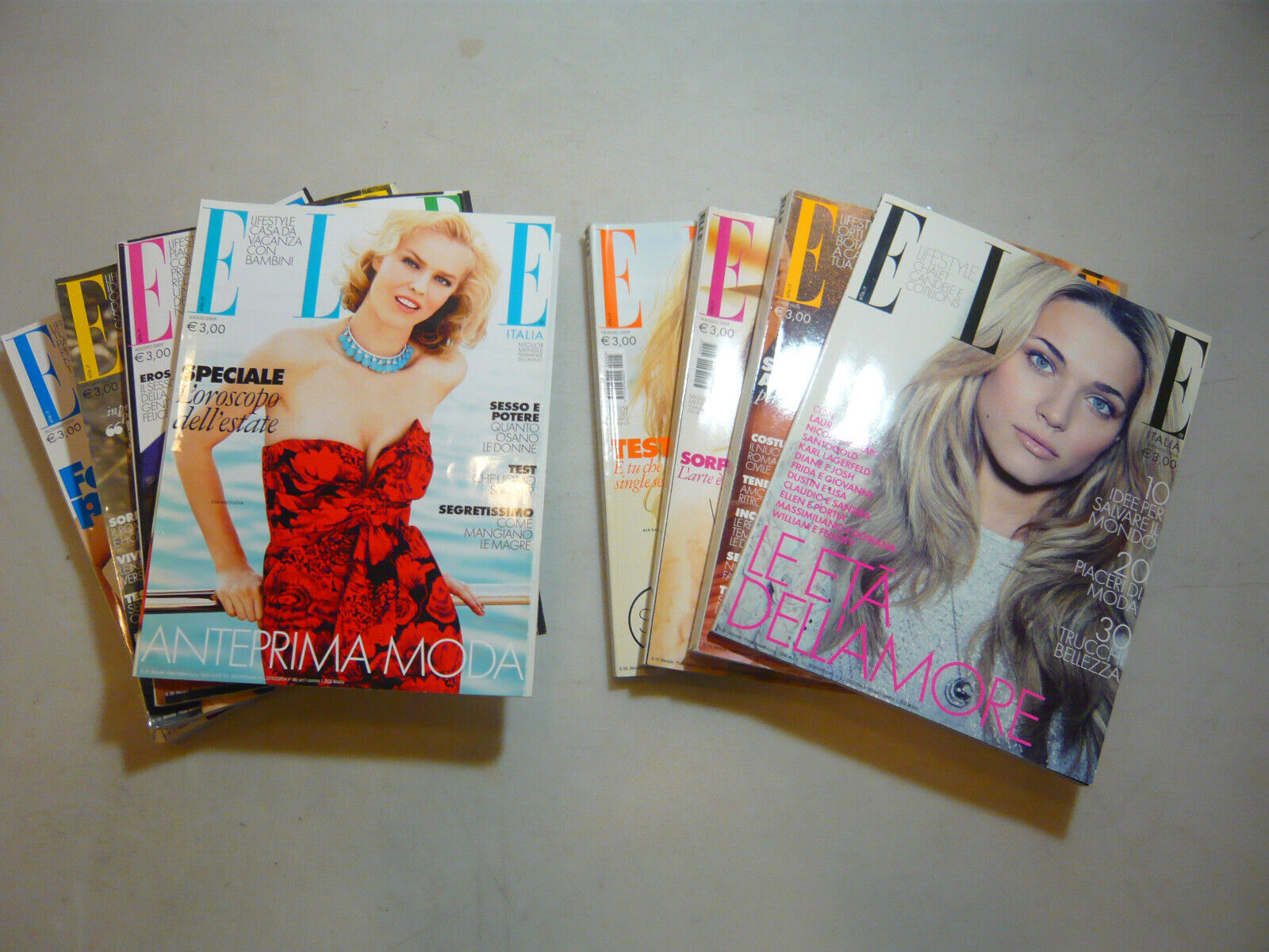 Lotto ELLE Rivista mensile di moda,edizione italiana-Milano, 2009