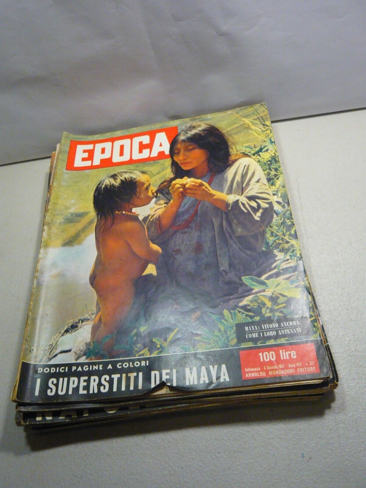 Lotto EPOCA.Settimanale politico di grande informazione, anno 1957