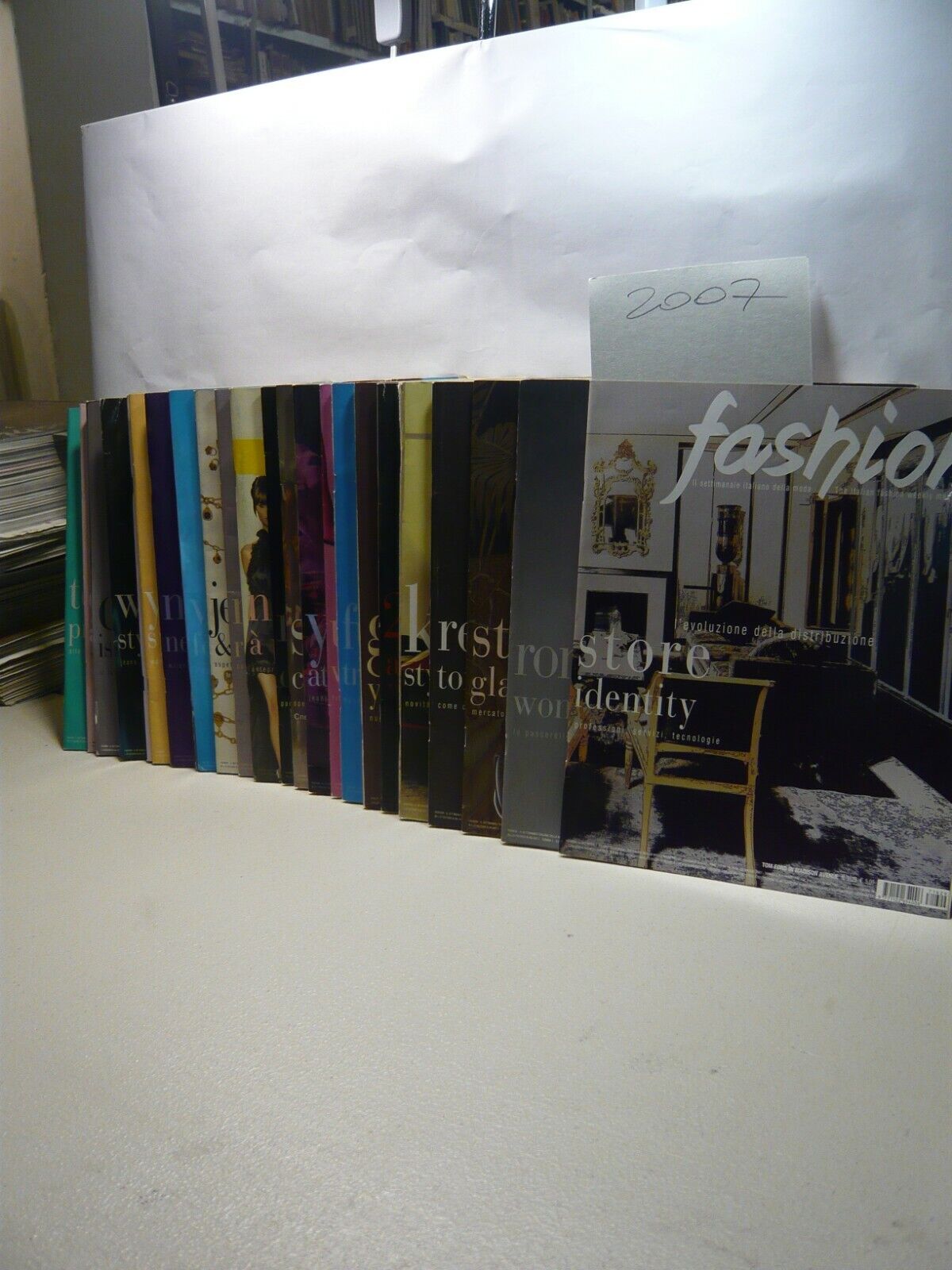 Lotto FASHION MAGAZINE.Il settimanale italiano della moda, 2007