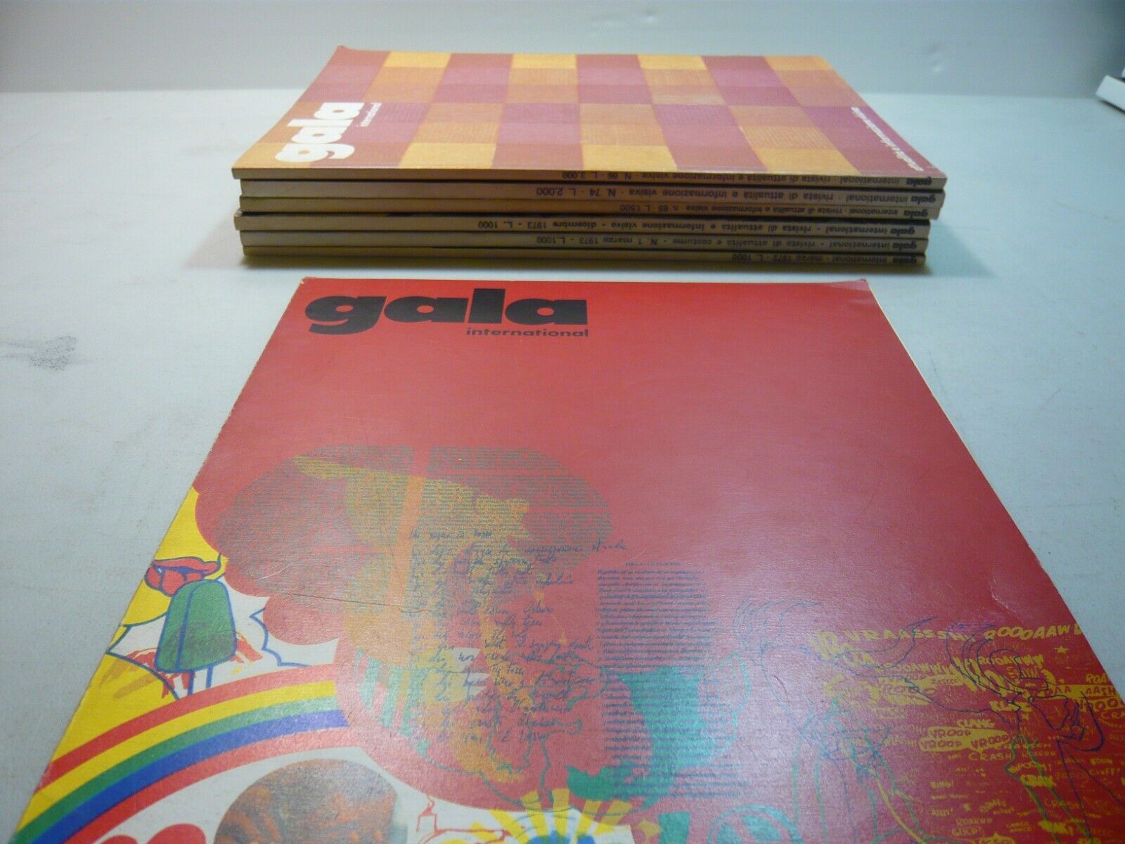 Lotto GALA INTERNATIONAL.Attualità e informazione visiva,1972[arte contemporanea