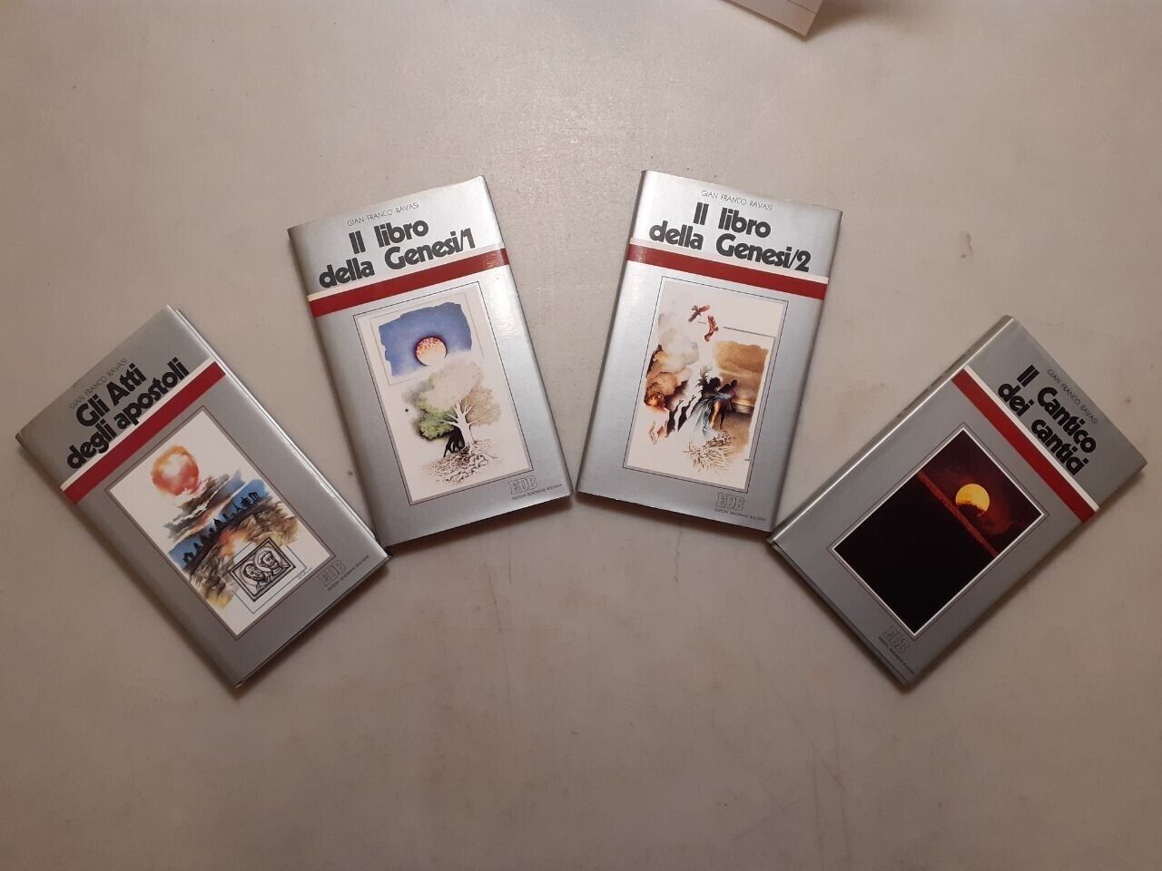 Lotto Gian Franco Ravasi,EDB 1988[ATTI DEGLI APOSTOLI,GENESI,CANTICO DEI CANTICI