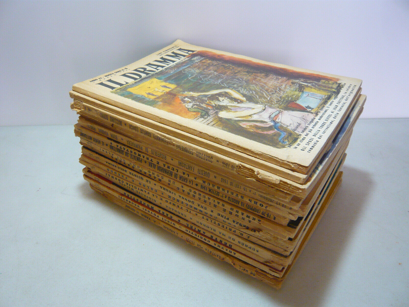 Lotto IL DRAMMA Quindicinale di commedie di grande interesse[Lucio Ridenti