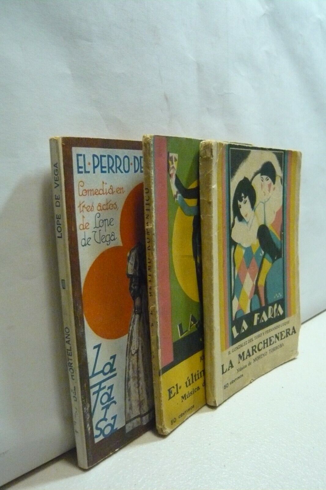 Lotto La Farsa:3 vol.[Gonzalez del Toro,Jose Tellaeche,Lope de Vega
