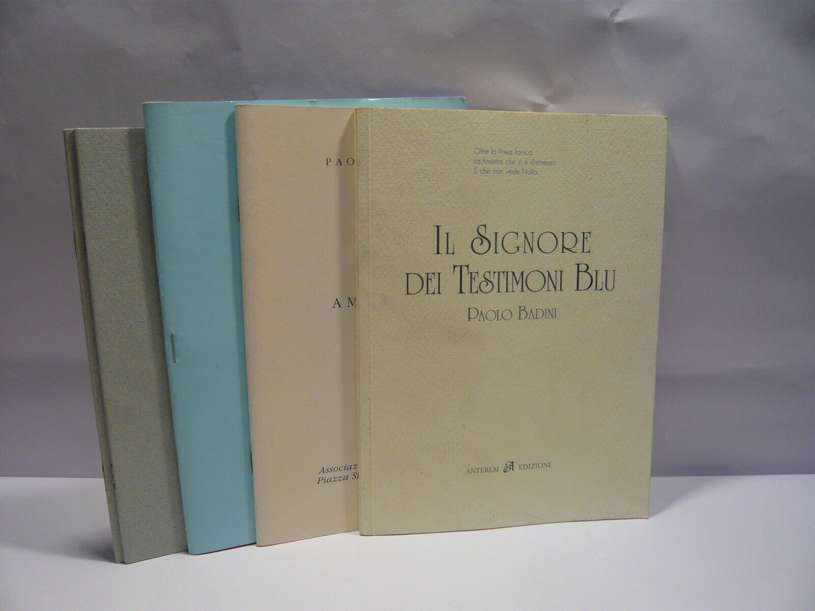 Lotto PAOLO BADINI[poesia, arte, Gentilizi, Rubini