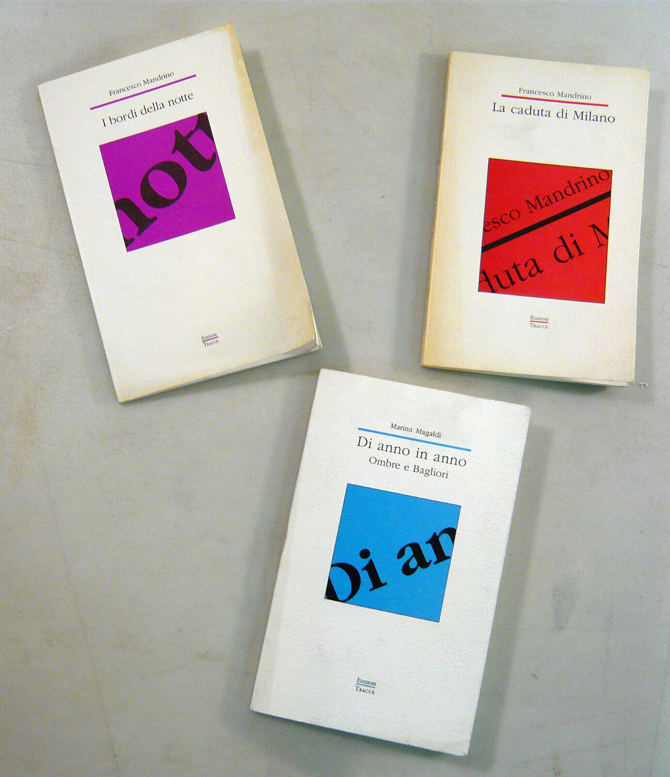 Lotto POESIA,CAMPI MAGNETICI,Tracce[Magaldi,DI ANNO IN ANNO/Francesco Mandrino