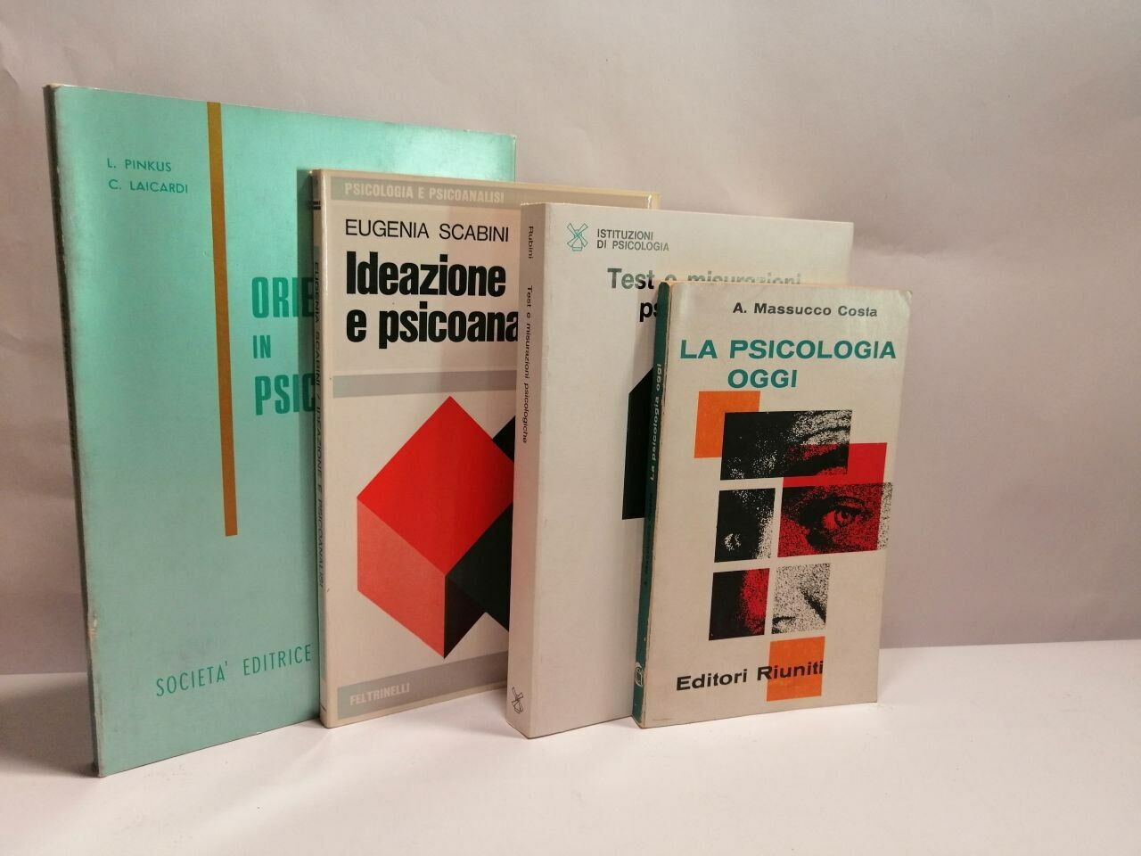 Lotto PSICOLOGIA,[Massucco, Scabini, Pinkus, Laicardi, Rubini