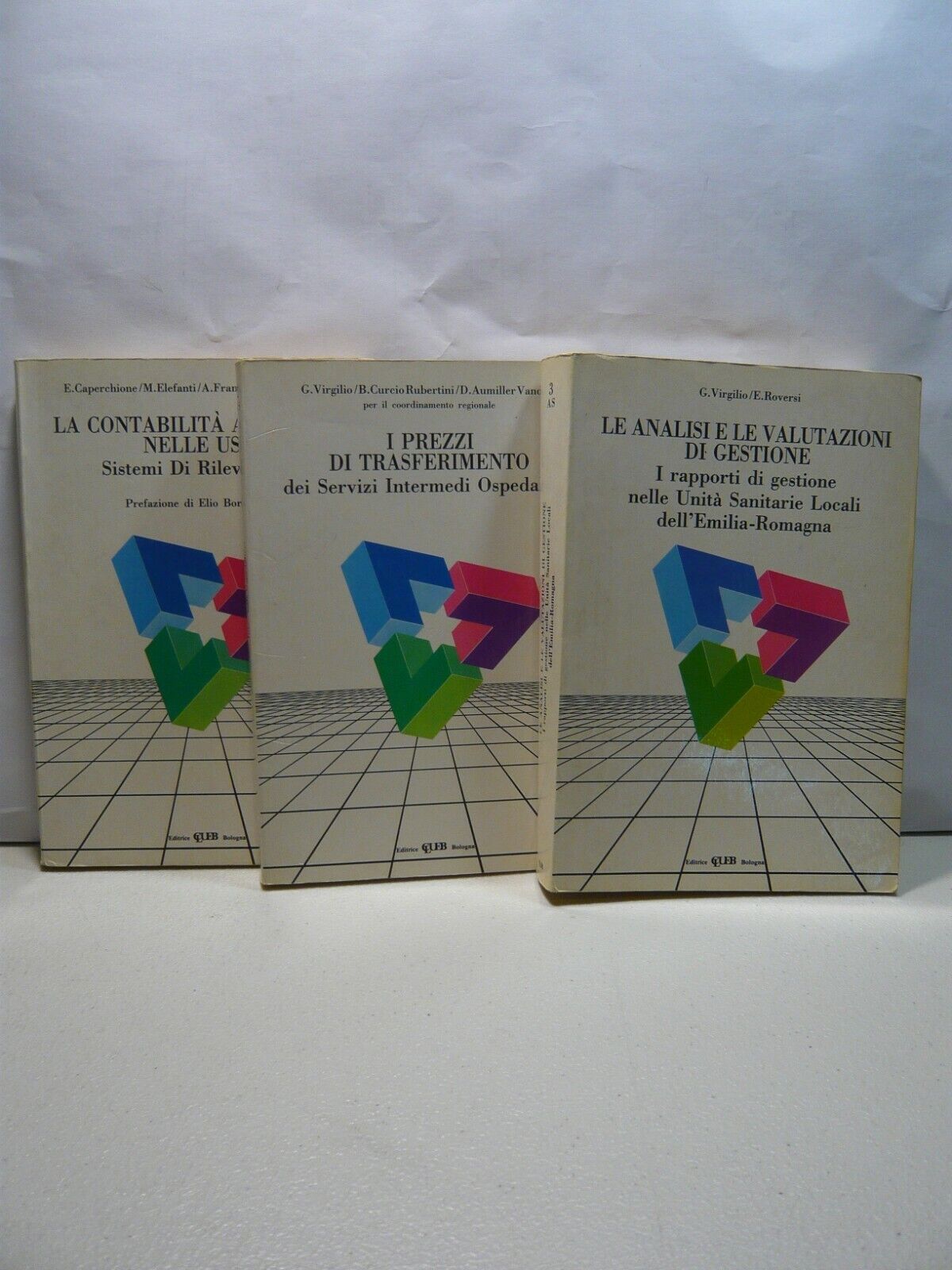 Lotto SANITA' EMILIA RAMAGNA, Clueb 1990[USL, gestione, servizi ospedalieri