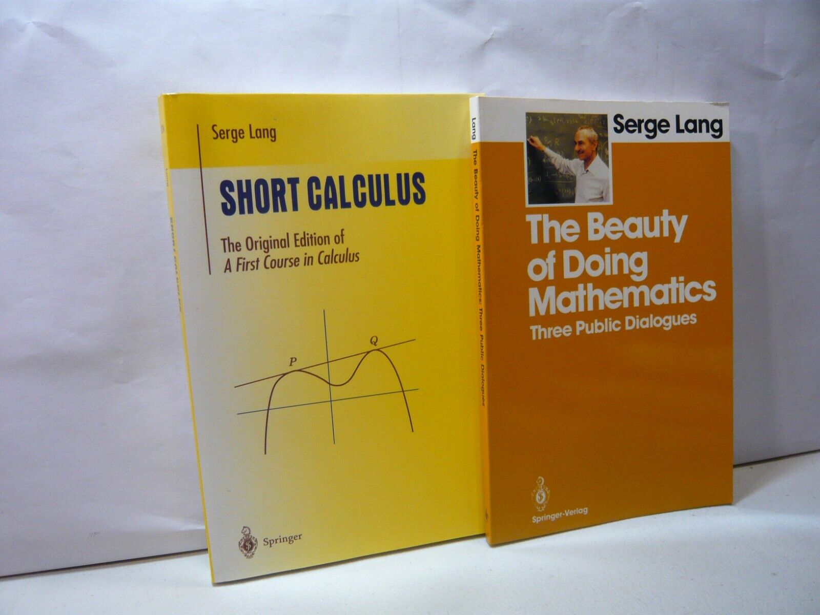 Lotto SERGE LANG[matematica,SHORT CALCULUS,THE BEAUTY OF DOING MATHEMATICS