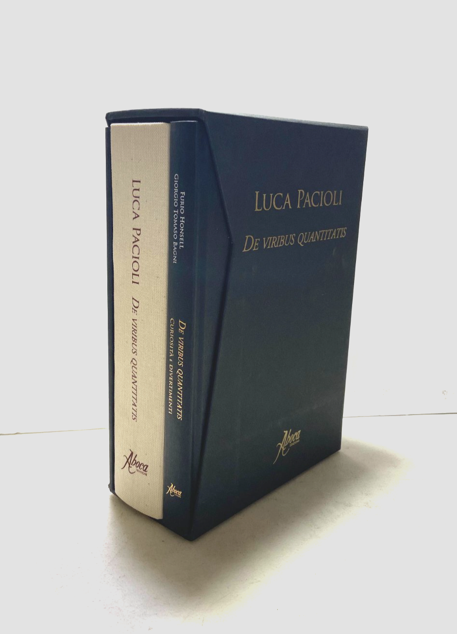 Luca Pacioli, DE VIRIBUS QUANTITATIS, Aboca 2009[matematica
