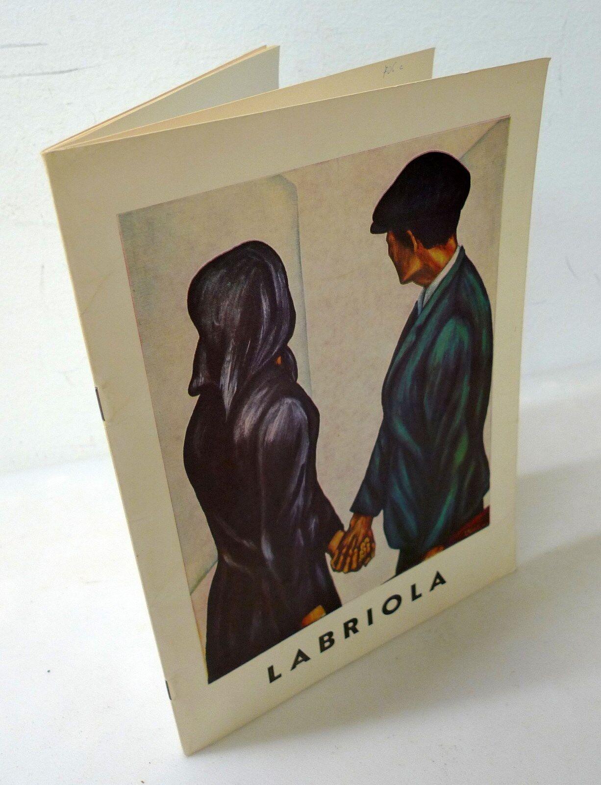 LUCIA LABRIOLA.Catalogo della mostra,1974 Milano[arte,pittura,autografo