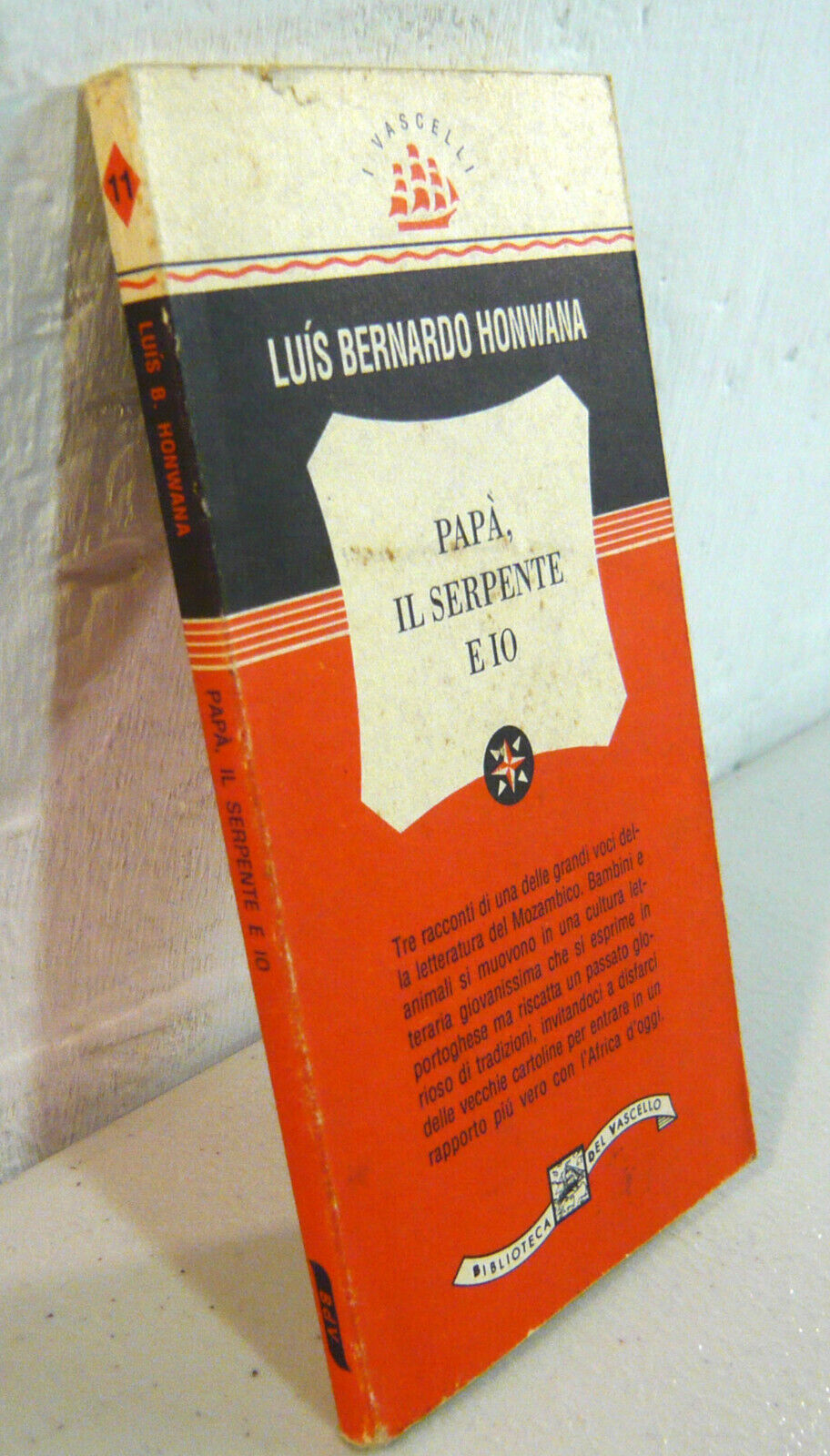 Luis B.Honwana,PAPÀ,IL SERPENTE E IO,1993 Biblioteca del Vascello[Mozambico