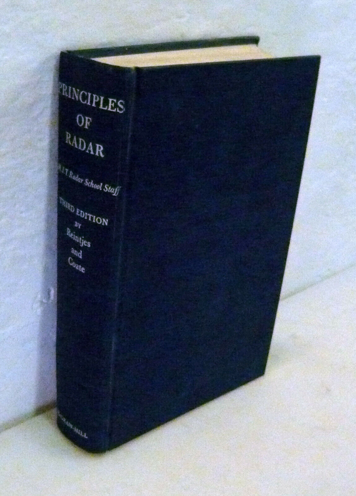 M.I.T.Radar School Staff,PRINCIPLES OF RADAR,1952 McGraw-Hill third ed.