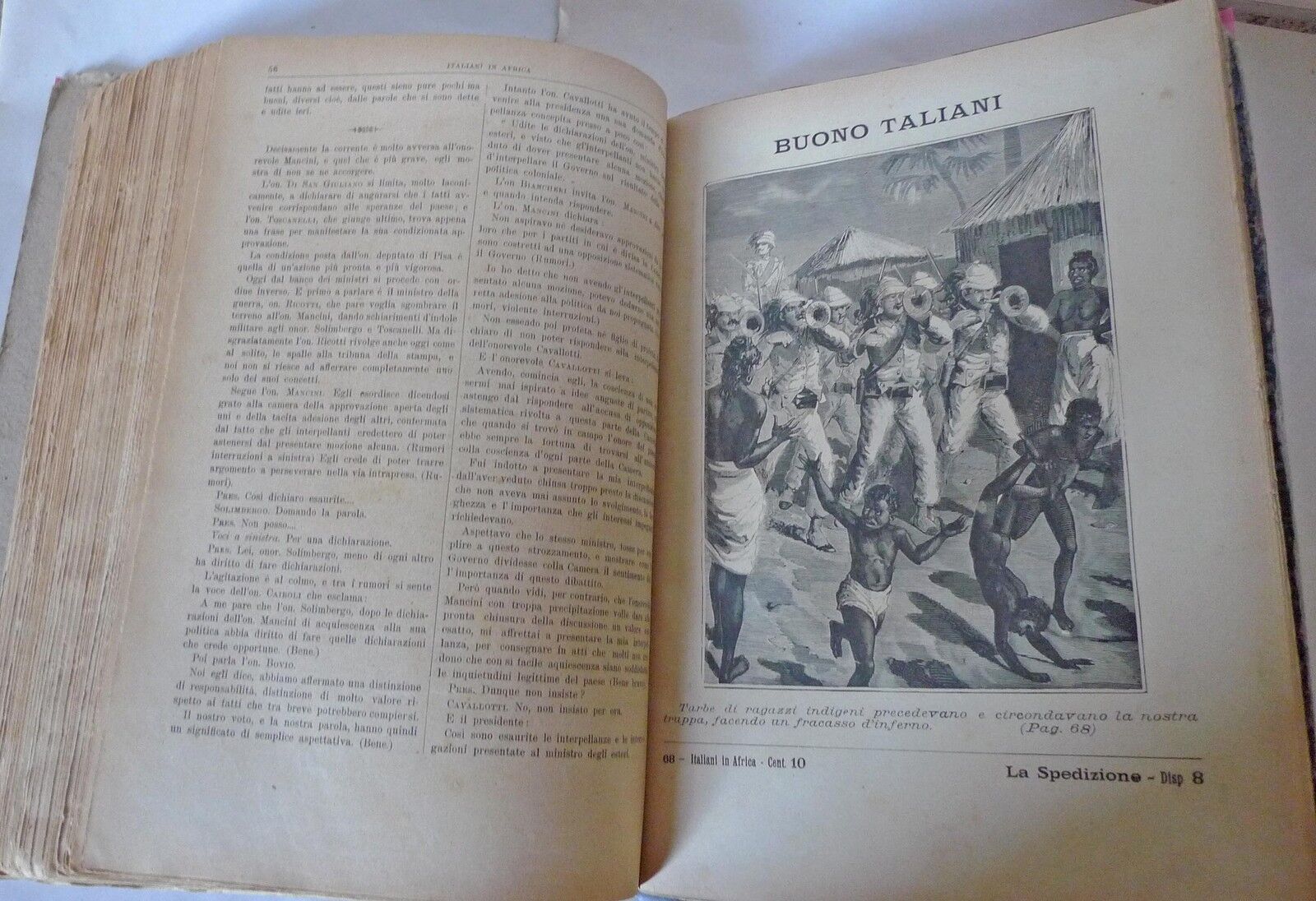 M.Savelli,GLI ITALIANI IN AFRICA,1885[storia,esercito,colonialismo,illustrazioni