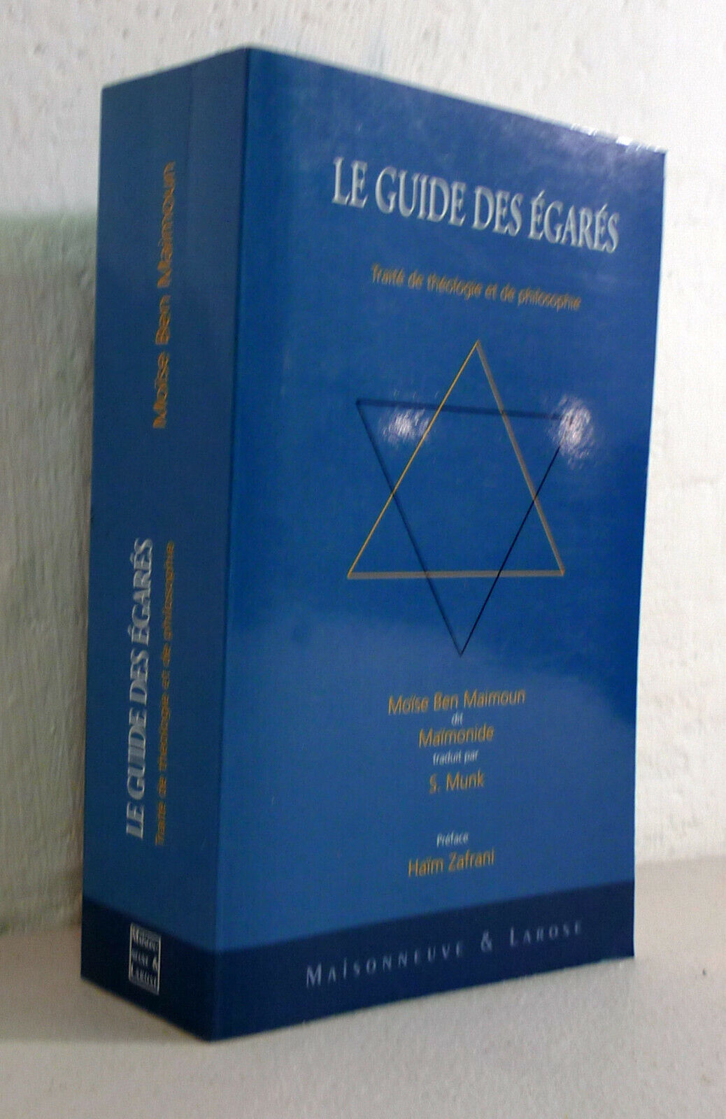 Maimonide,LE GUIDE DES ÉGARÉS,2003[Traité théologie,philosophie,filosofia