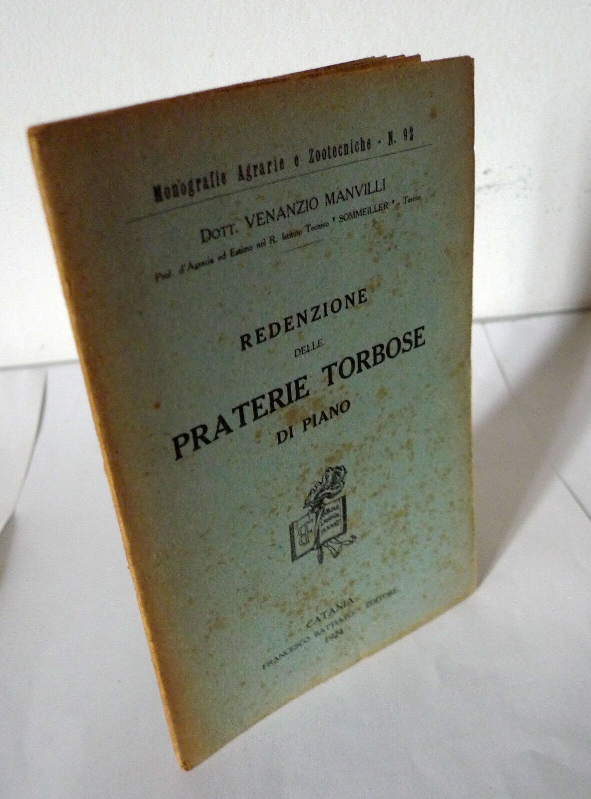 Manvilli,REDENZIONE DELLE PRATERIE TORBOSE DI PIANO,1924 Battiato[agricoltura