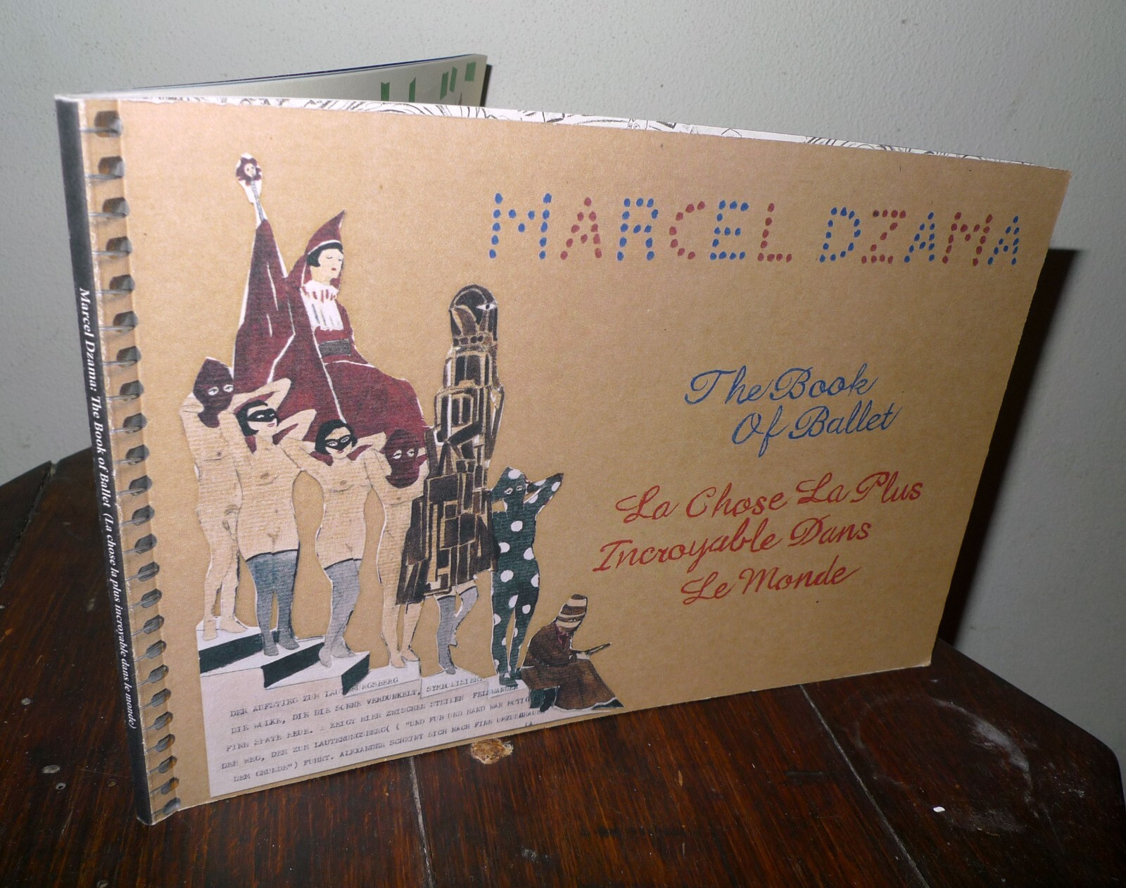 Marcel Dzama,THE BOOK OF BALLET,2016 Zwirner[danza,balletto,illustrazione