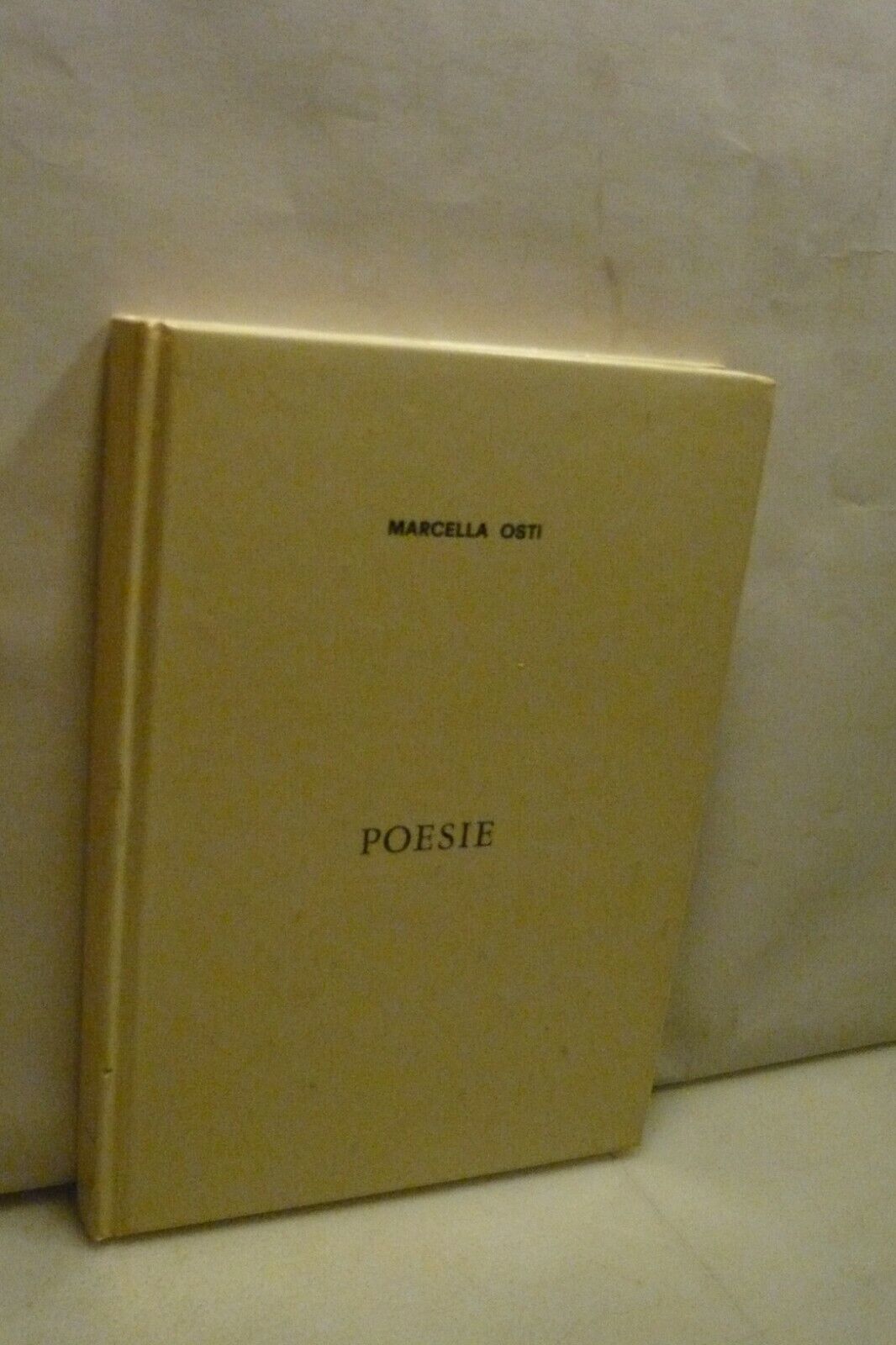 Marcella Osti, POESIE, Autoproduzione