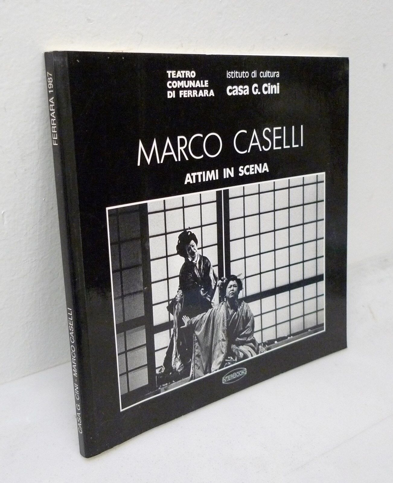 Marco Caselli,ATTIMI IN SCENA,1987[catalogo mostra,fotografia,musica,teatro